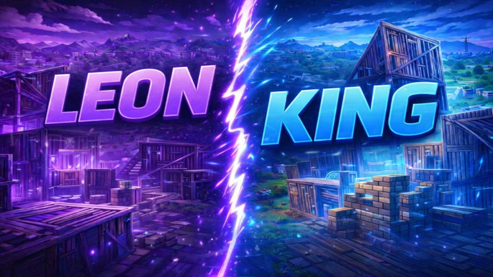 パープル レオン VS キング ブルー