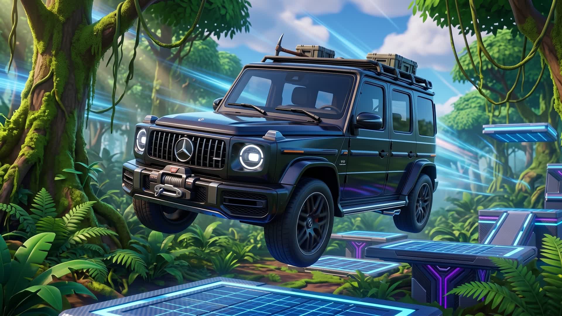 Jungle Car Obby🚗🌿
