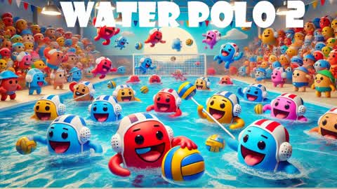 FALL GUYS RED VS BLUE WATER POLO 2