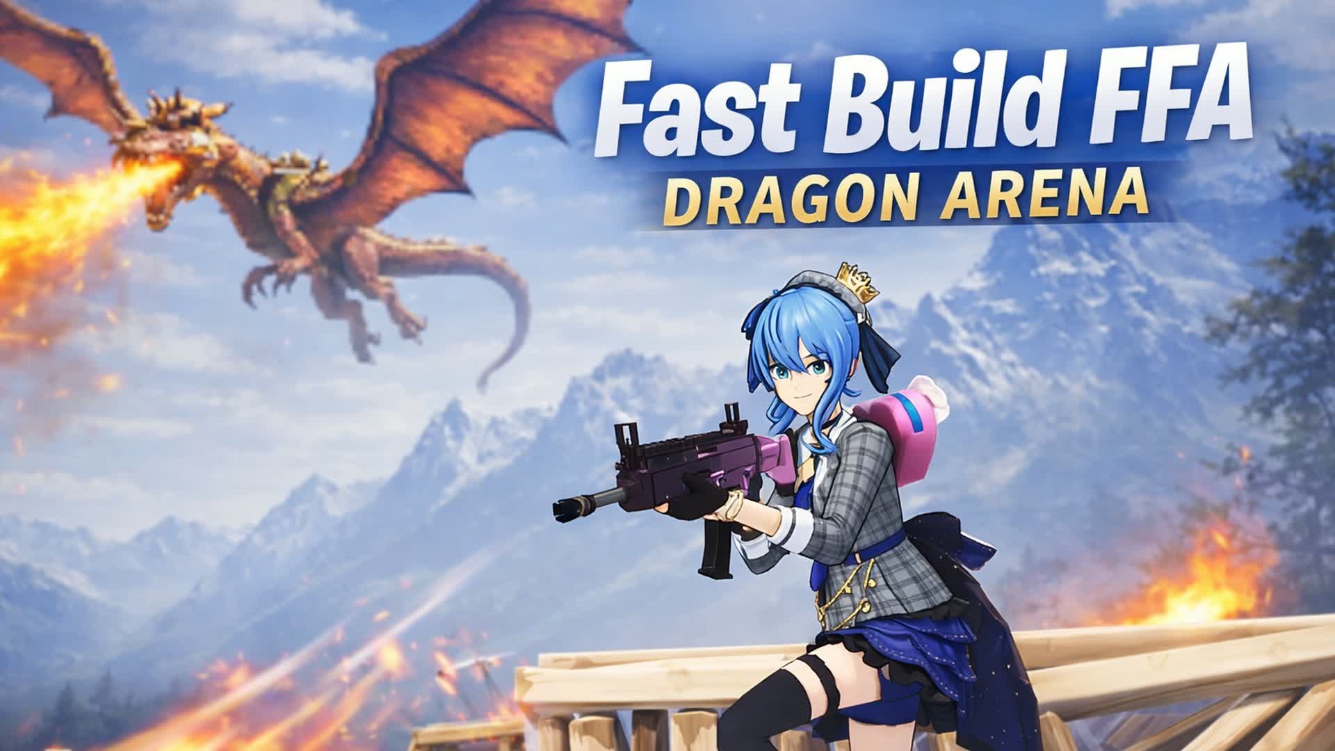 Fast Build FFA - Dragon Arena / 高速建築FFA