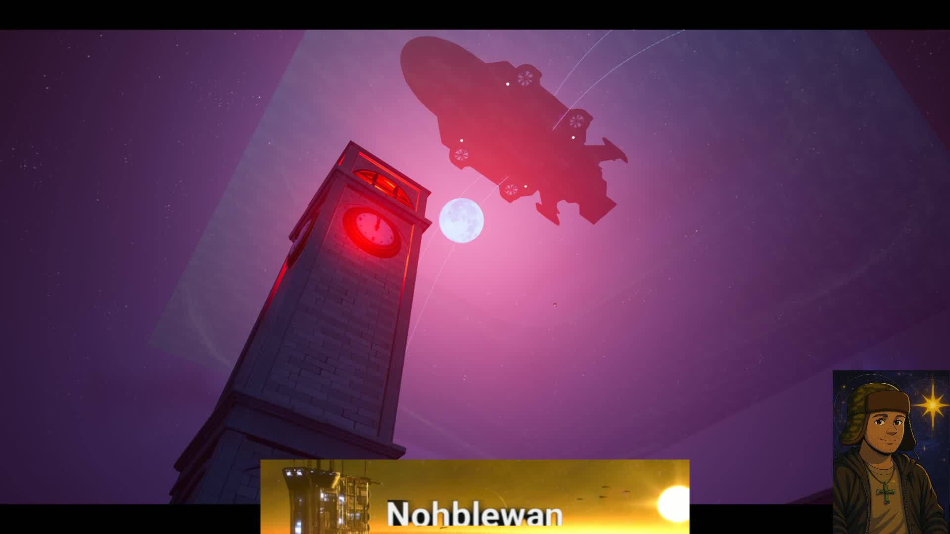 傾いた高層ビルのボットダイバー