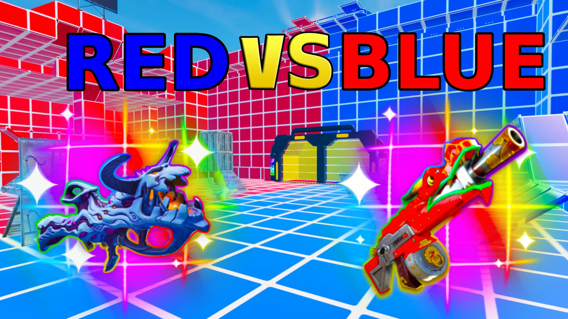 🔴🔵MEGA CRAZIEST RED VS BLUE