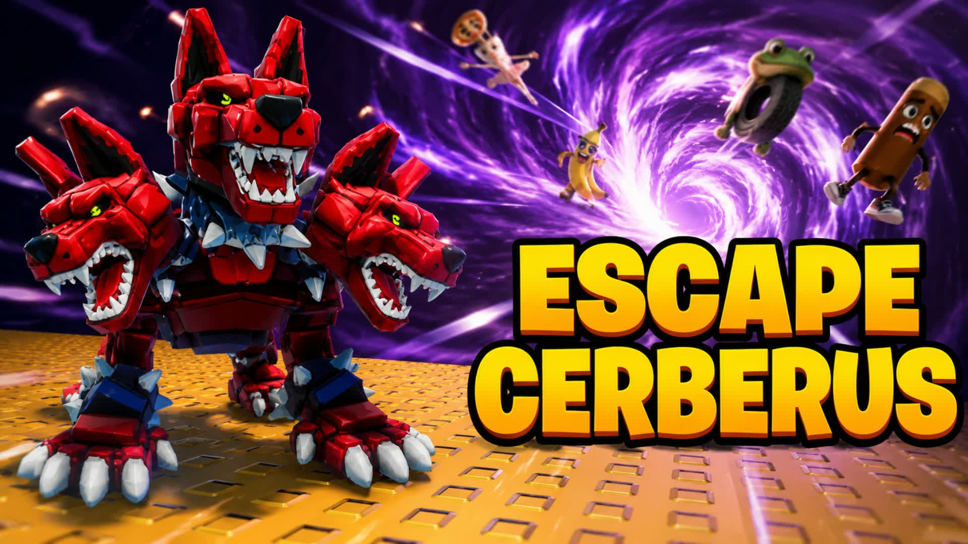 CERBERUS PRISON RUN! (OBBY PARKOUR)
