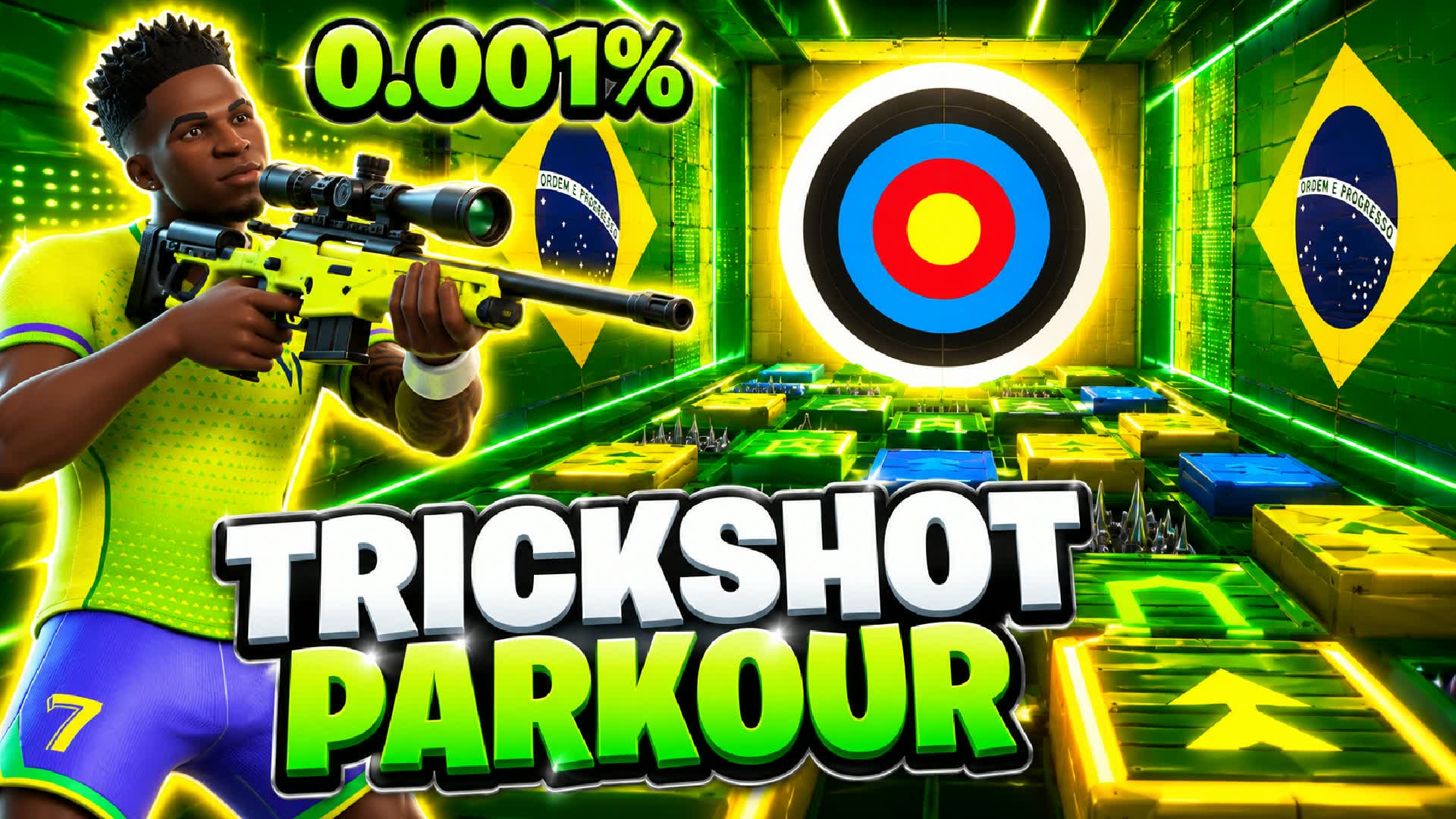 FUN TRICKSHOT PARKOUR 🎯 UNC MEME