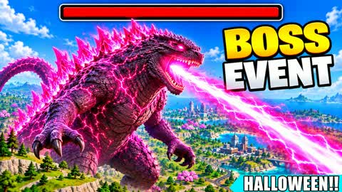 GODZILLA BOSS FIGHT EVENT - BOSSFIGHT
