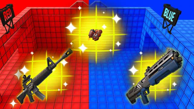 FUN BATLLE RED VS BLUE🔴🔵