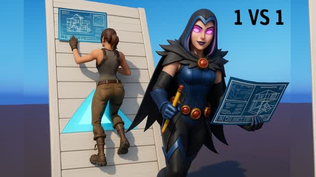 1V1 build fight AMINI