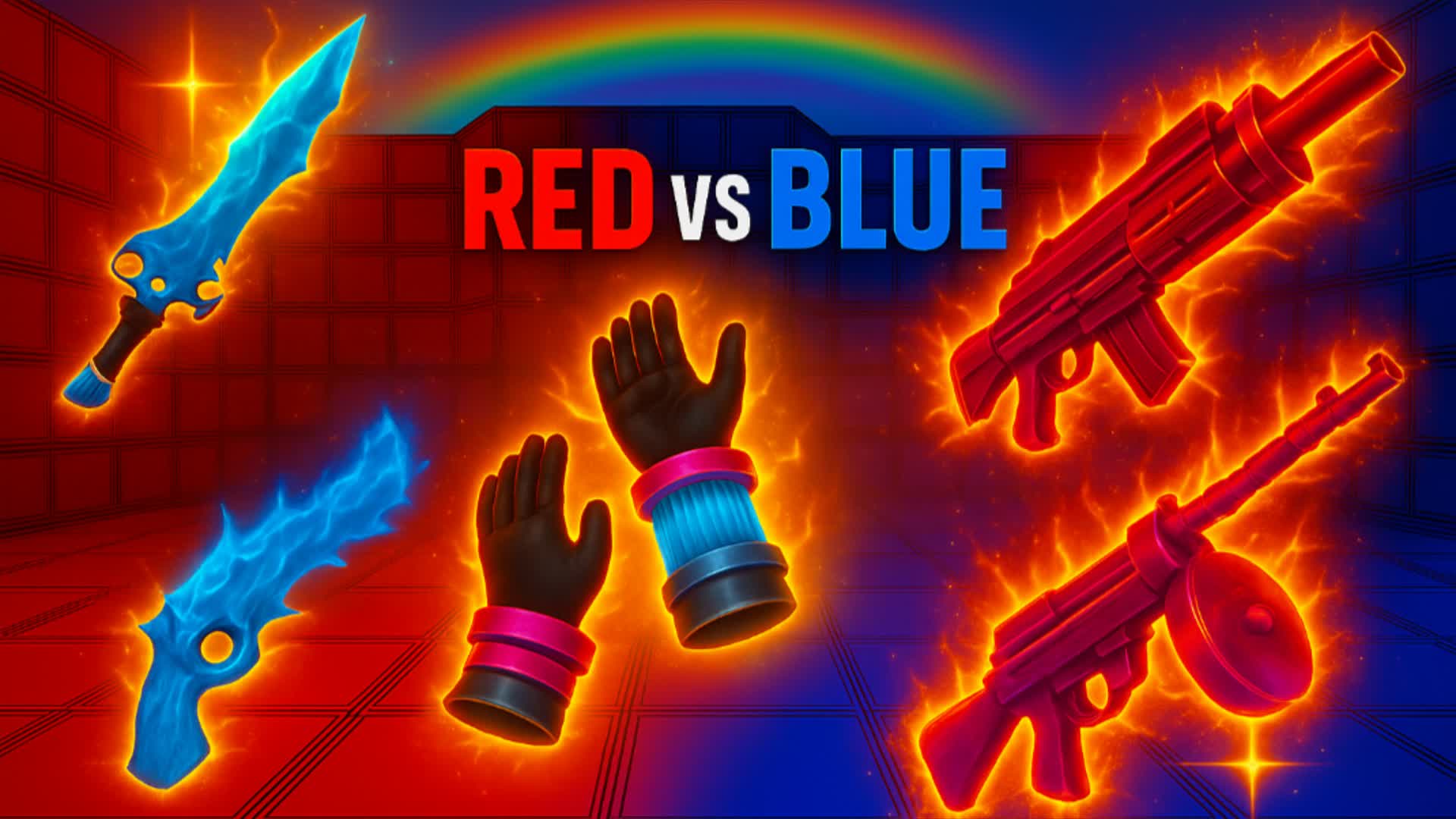 Superpowers Red vs Blue