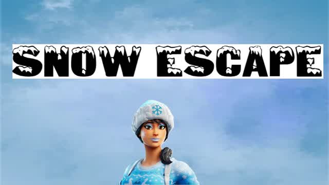 Snow death run and parkour