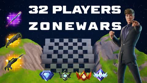 32 Players ZoneWars MatchesHub