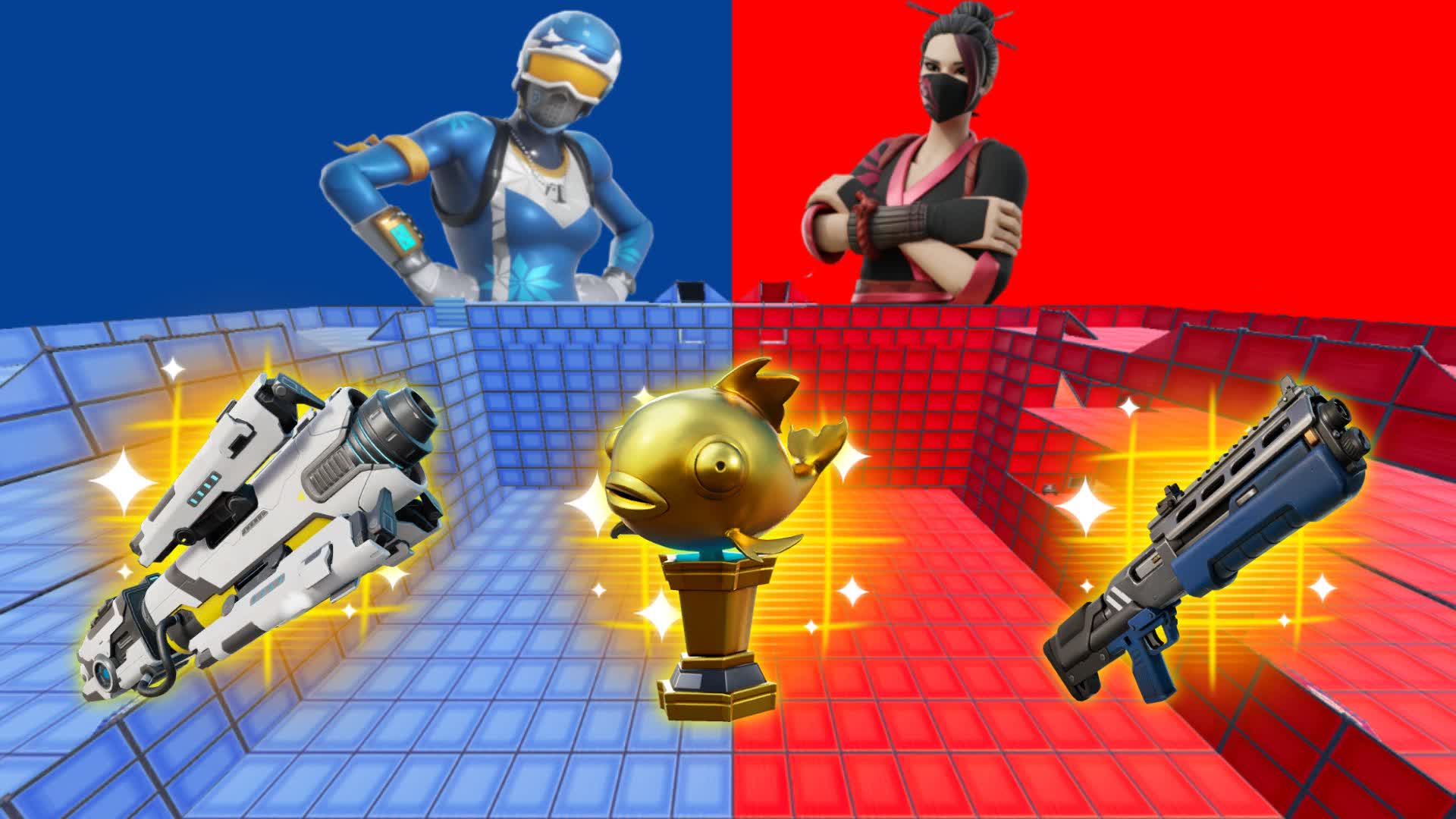 CRAZY RED VS BLUE  🔴🔵 [WHERA]