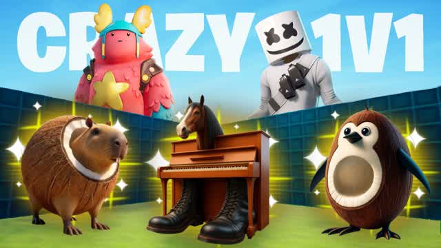 CRAZY 1V1 FFA⭐