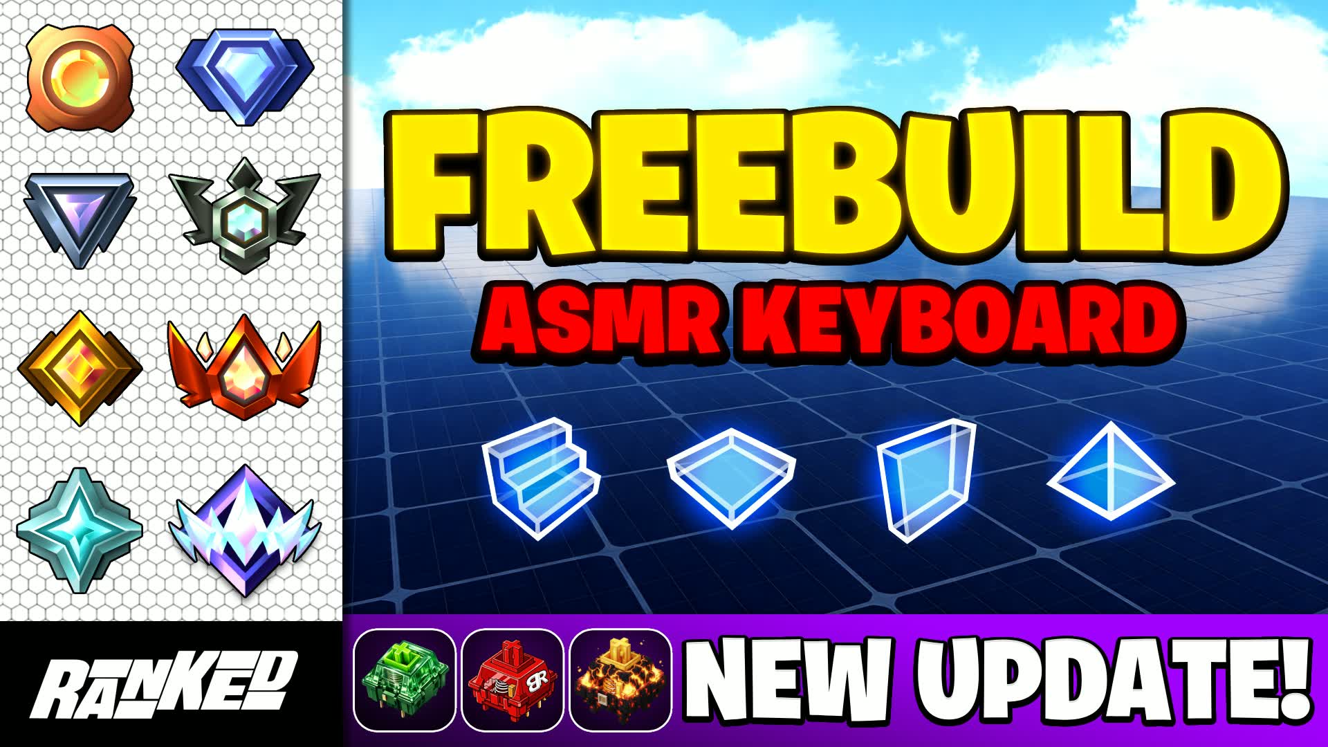 RANKED FREE BUILD📝[BREEZY]