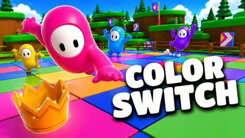 Color Switch x Fall Guys🌈⭐