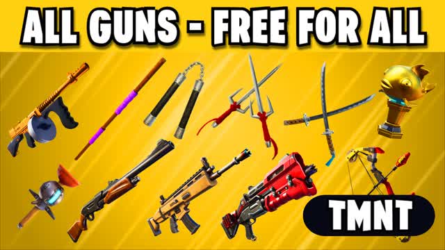 TMNT ⭐ALL GUNS - FREE FOR ALL (CLASSIC)