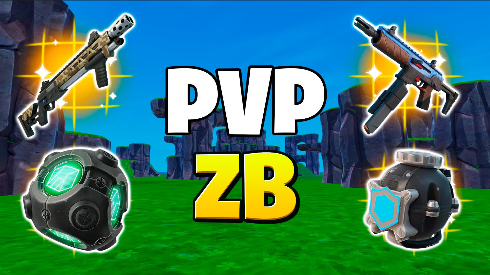 PVP ZB | ZERO BUILD 1v1v1