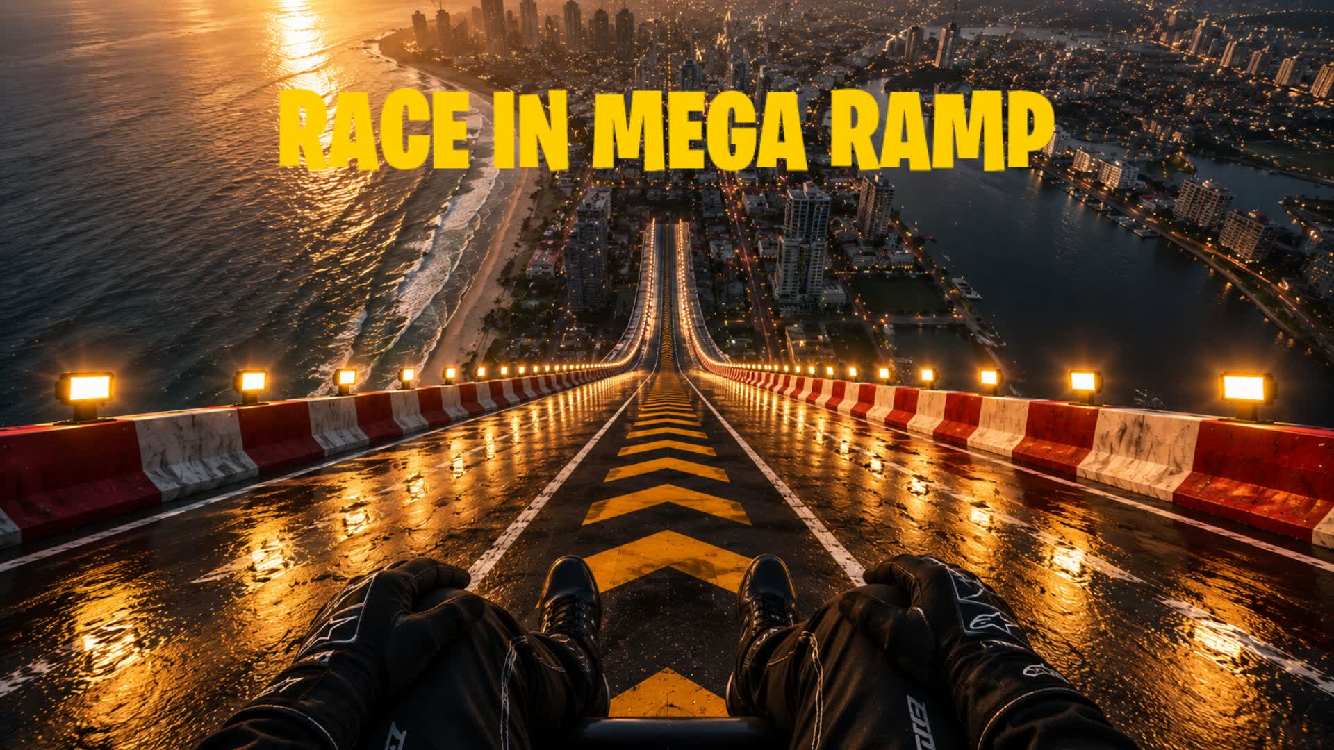 RACE IN MEGA RAMP