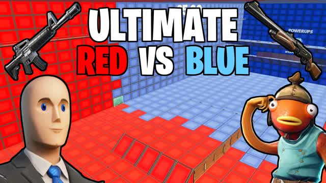 ULTIMATE RED VS BLUE🔴🔵