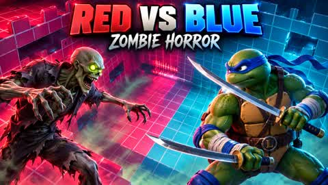 TMNT RED VS BLUE ZOMBIE CLASH