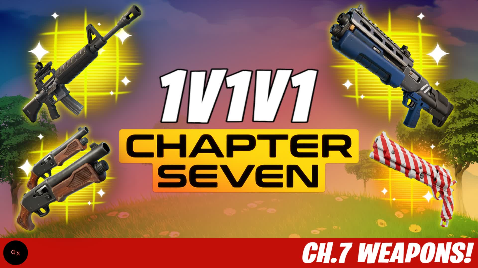 1v1v1 CHAPTER 7 1v1 Realistics FFA PVP