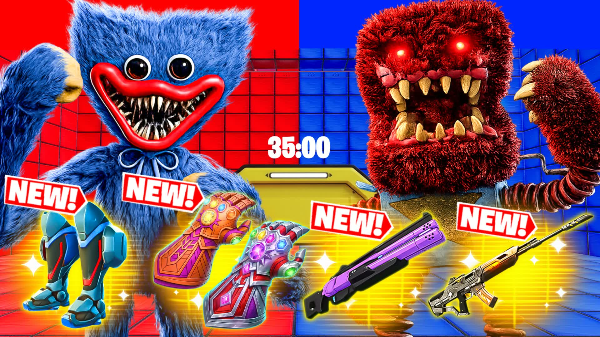 BOSS FIGHT RED VS BLUE 🔴🔵
