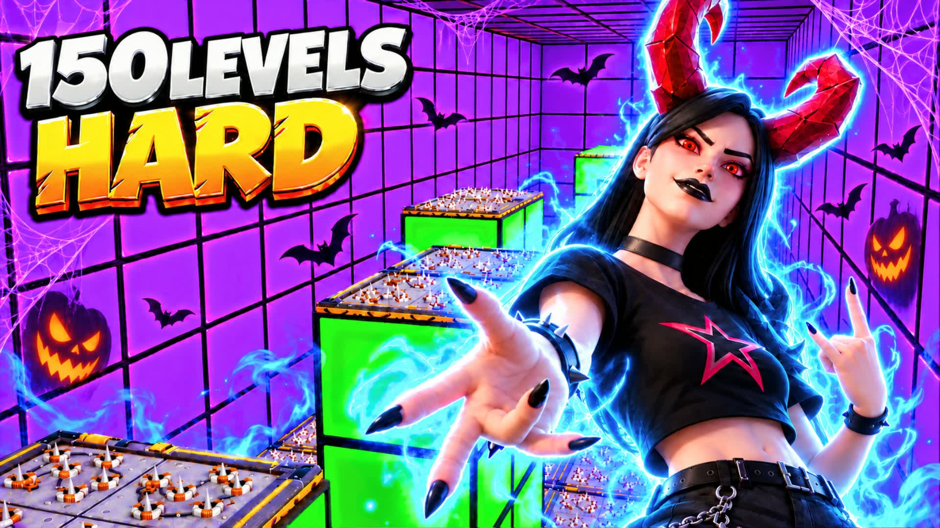 9567 🎃HARD HALLOWEEN PARKOUR🎃1031 باركور 6595-9567-5449 by achako - Fortnite ...