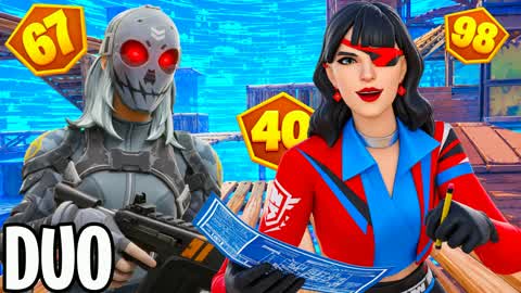 DUO ZONE WARS [ENDGAME] 🌀 32 PLAYERS