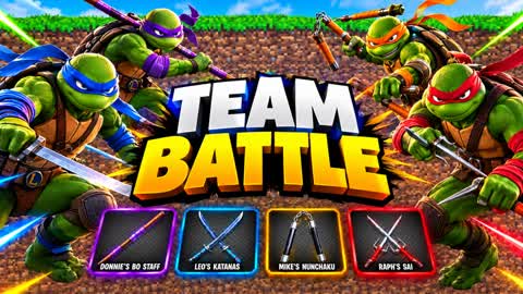 TWO-TEAM BATTLE – TMNT WEAPONS ONLY