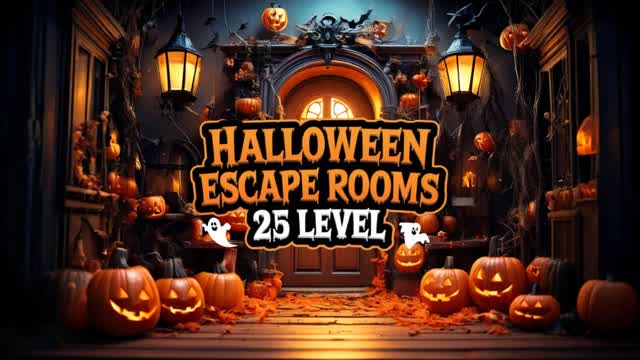 🎃 HALLOWEEN ESCAPE ROOMS 25 LEVEL 🎃