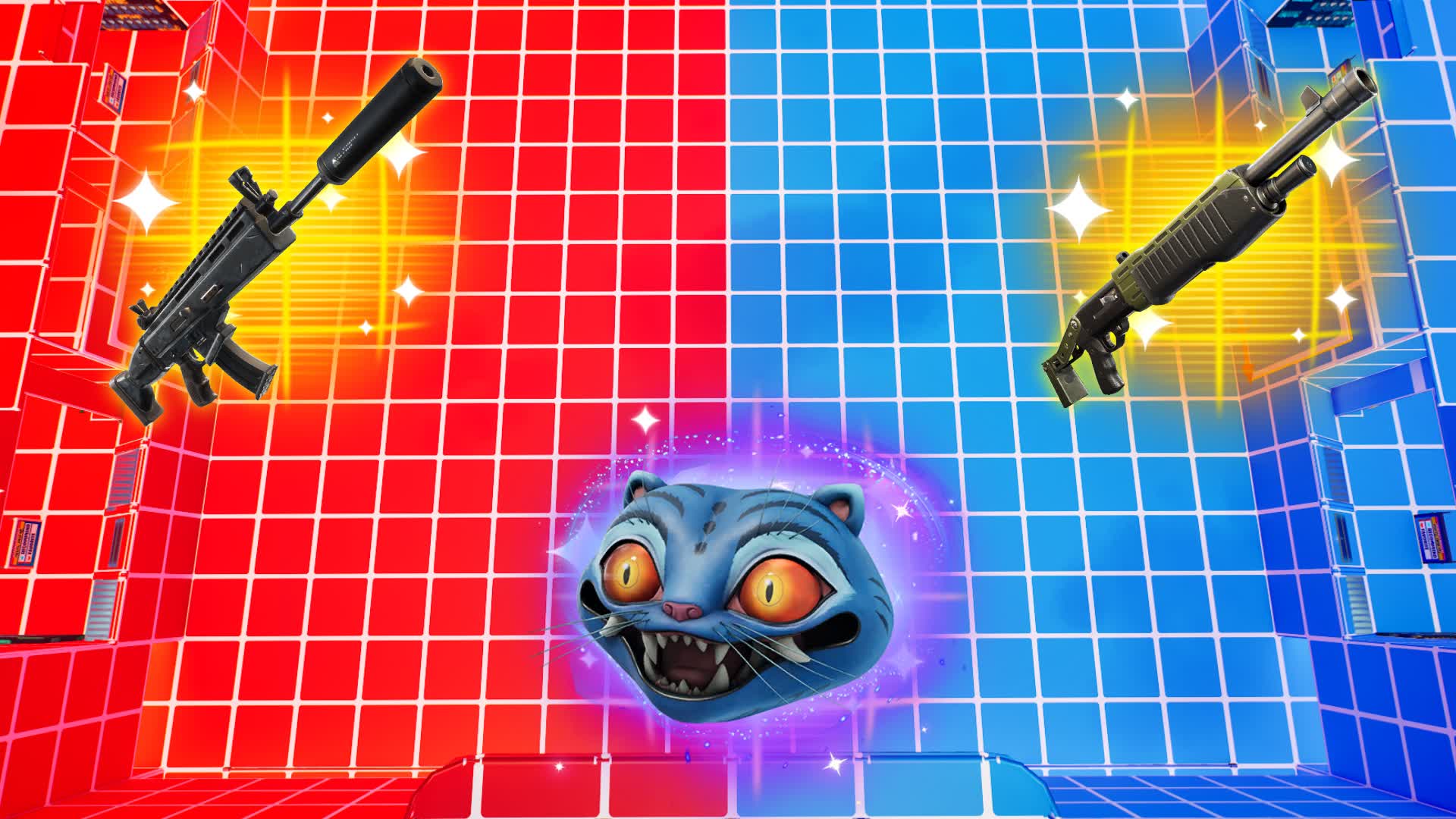 CRAZY CHAOS RED VS BLUE🔴🔵 POL1R