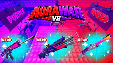 SUPER RED VS BLUE🔴🔵NewWeapons AURAWARS