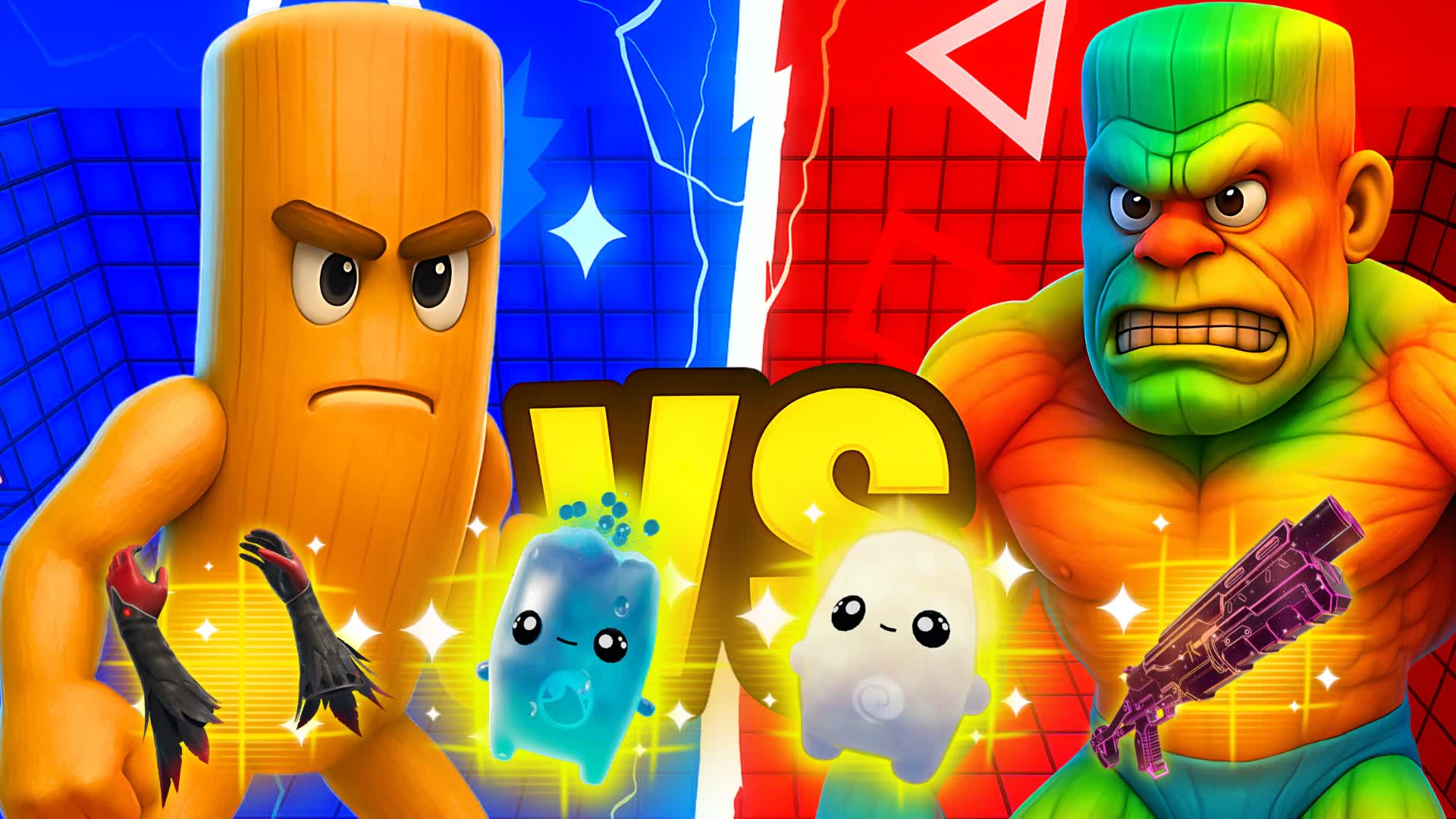 RED VS BLUE GO BRAINROT🔴🔵