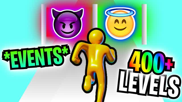 🌈EVENT OBBY PARKOUR -  400+🌈