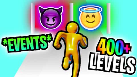 🌈EVENT OBBY PARKOUR - 400+🌈