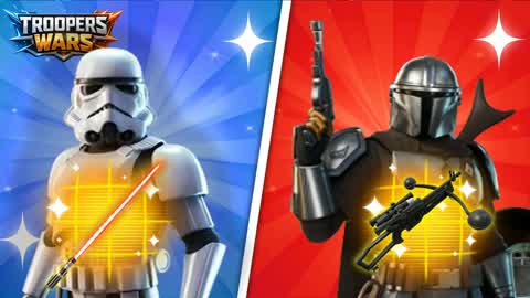 🛡️ Troopers Wars 🔫 | Control 3x3