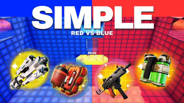 SIMPLE RED VS BLUE 🔴🔵