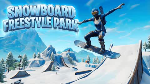 ❄️SNOWBOARD Freestyle Park❄️