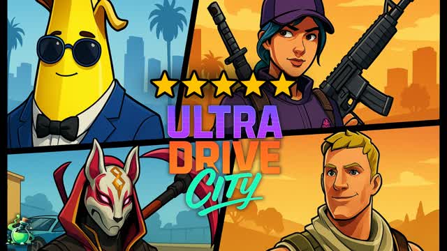 🚓 ULTRA DRIVE CITY 🌴 OPEN FFA RP 🏙️