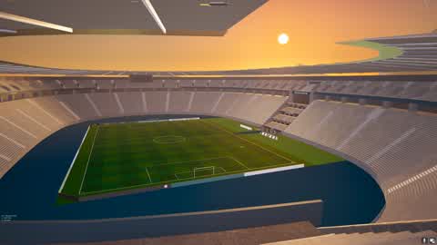 OLYMPIASTADION BERLIN - FOOTBALL FIELD