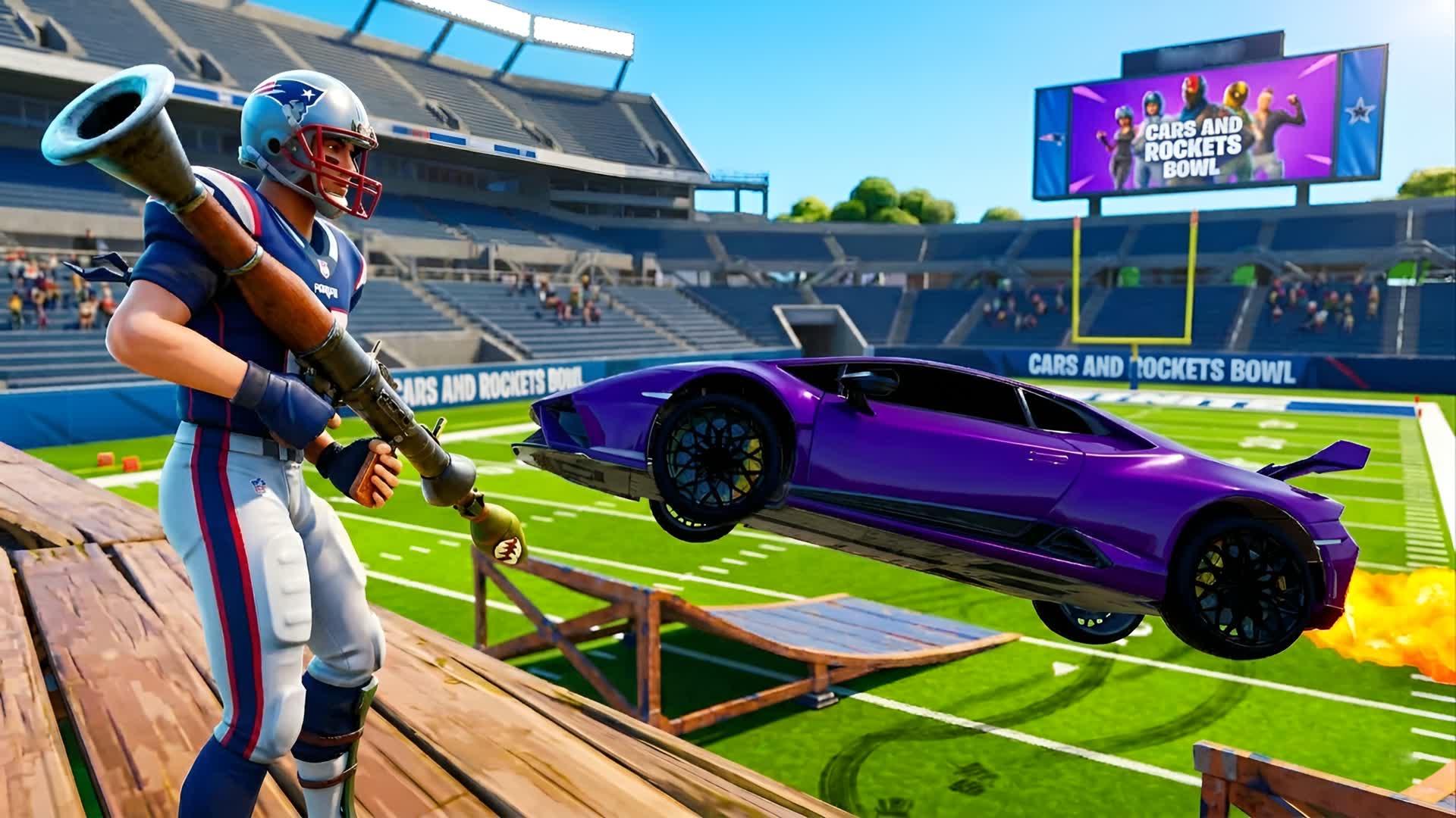 🚀 CARS VS ROCKETS BOWL 🏎️