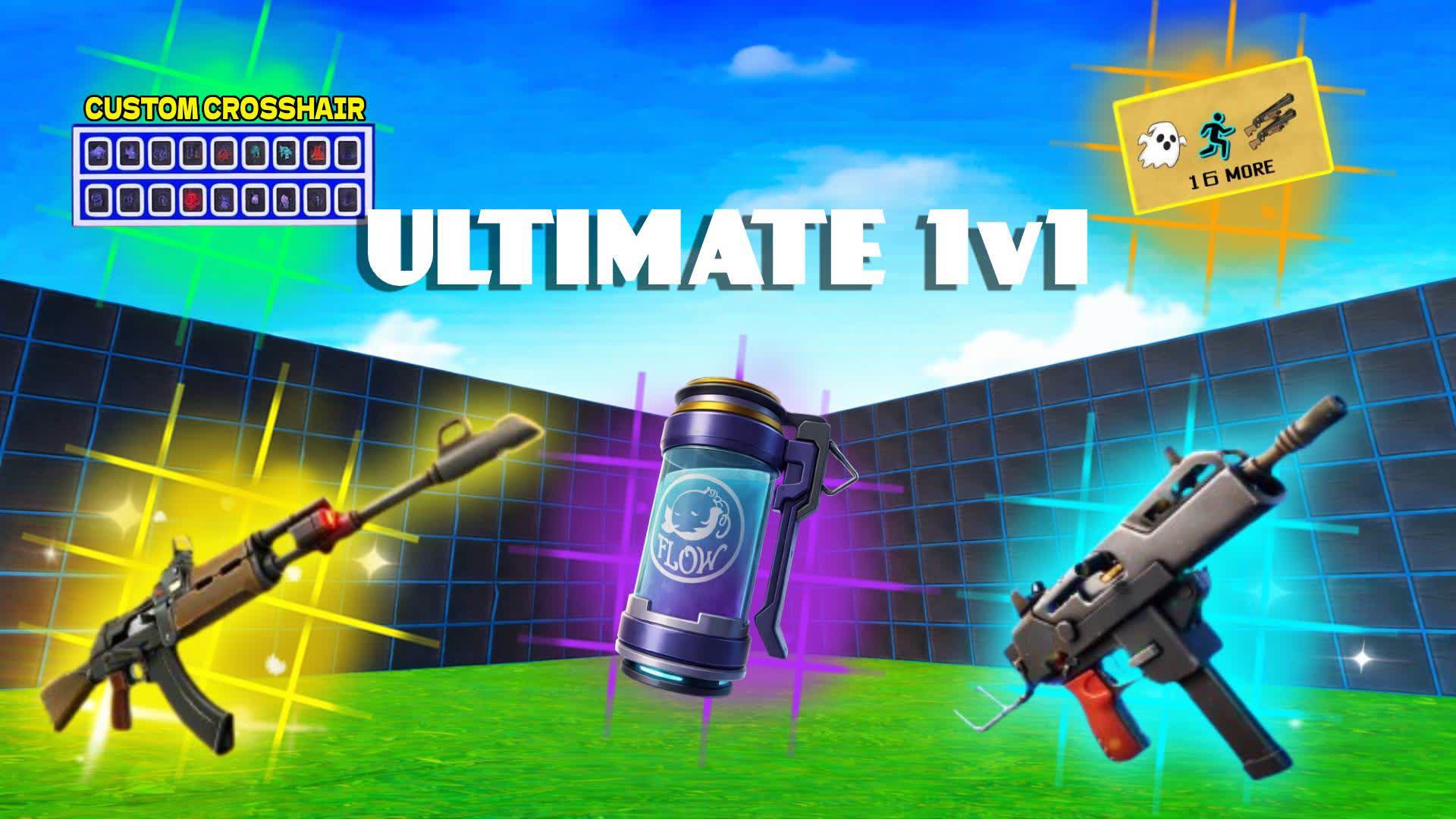 ULTIMATE 1V1 FFA - ALL GUNS & POWERS