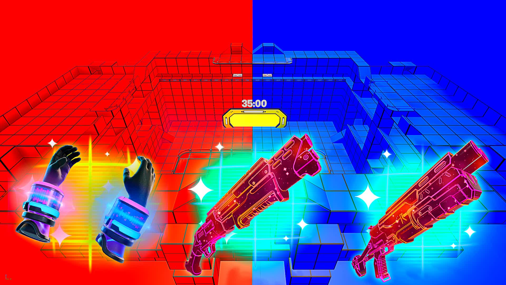 MAGIC RED VS BLUE 🔴🔵