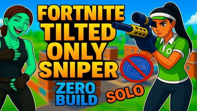 Tilted only sniper zero build zw 🔫