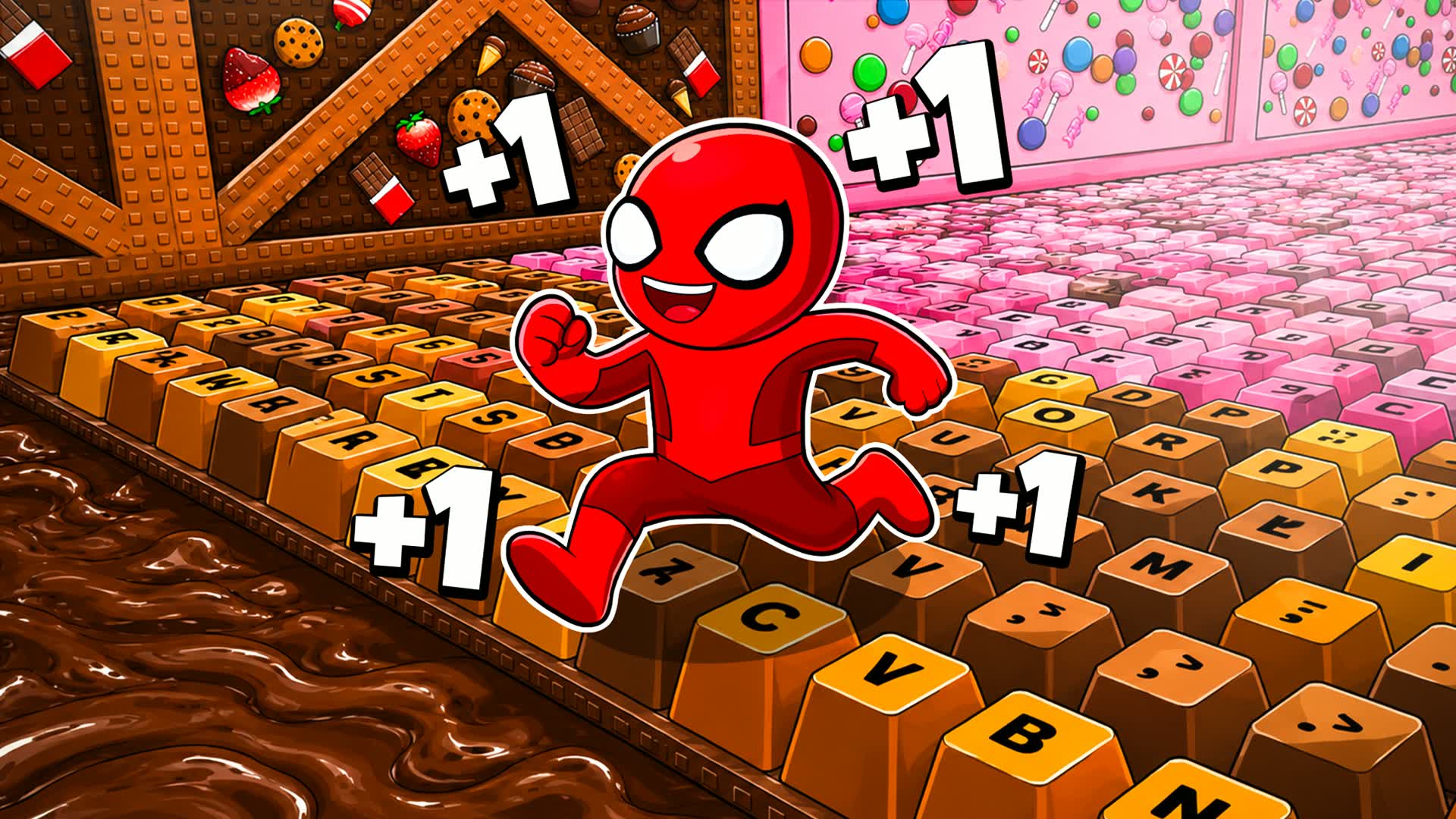 +1 Speed Keyboard Escape [ Candy ]⚡