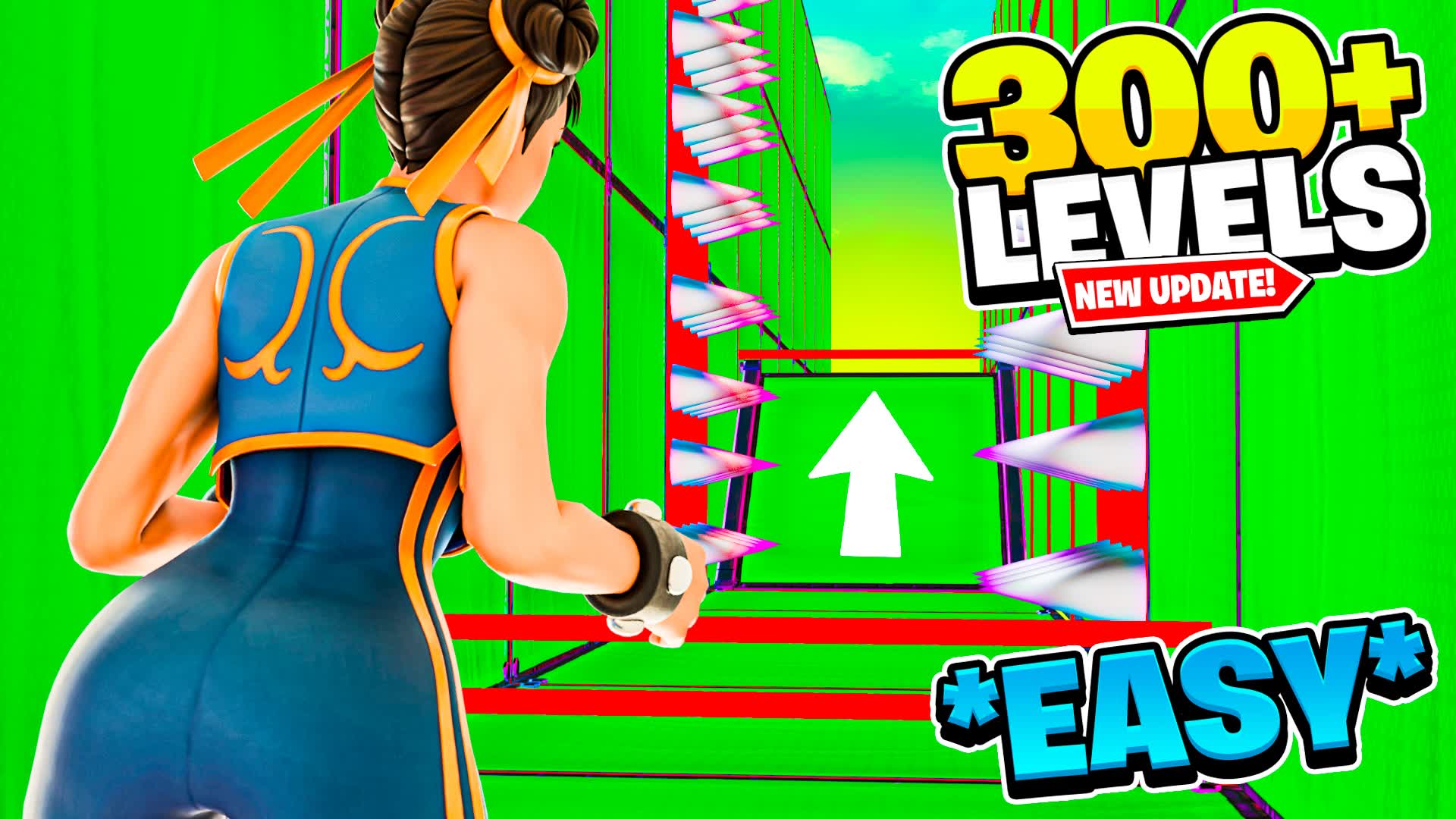 🌈 SUPER DEFAULT PARKOUR 300+ 🌈