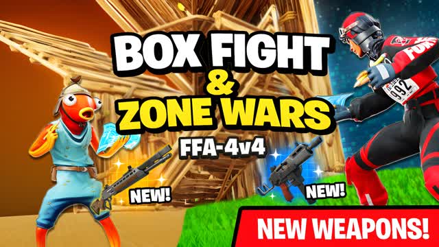 Box Fight & Zone War (FFA TO 4v4)