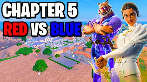 CHAPTER 5 RED VS BLUE🔴🔵-CUSTOM WEAPONS