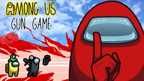 ⭐ AMONG US GUN GAME ONE SHOT ⭐