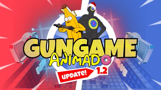 GUNGAME 🔫 RED VS BLUE - ANIMADO 🔴🔵