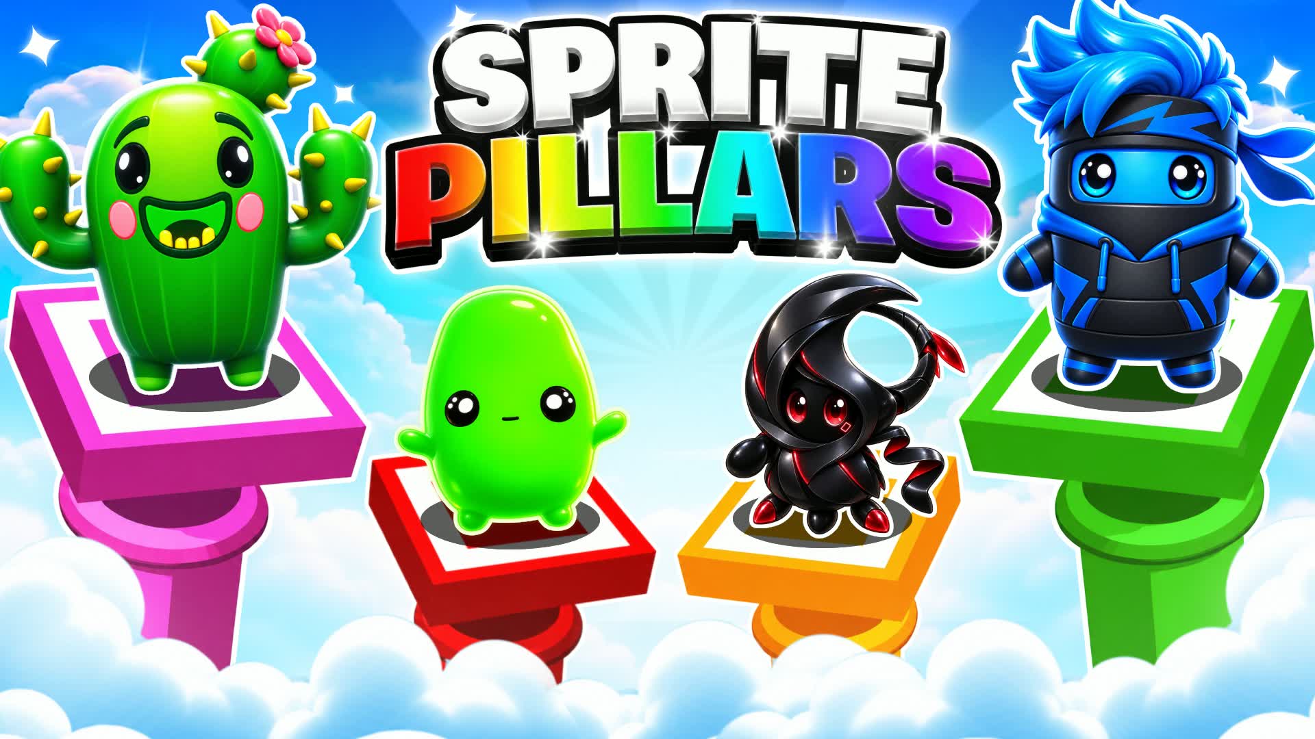SPRITE PILLARS - pillers pilars pilers